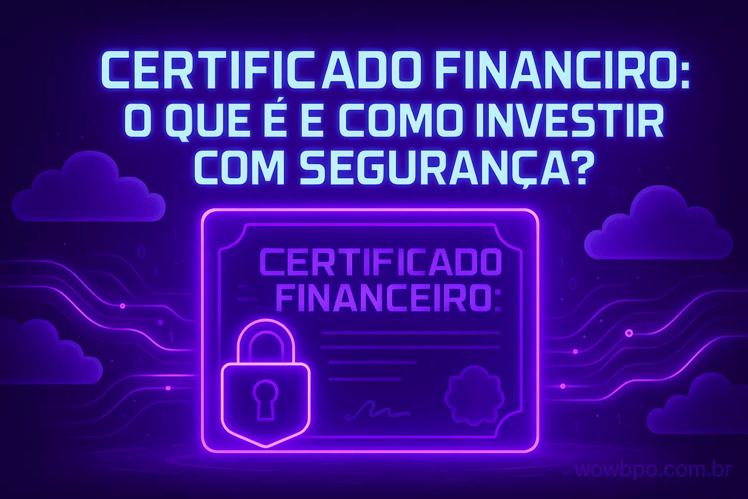 Pessoa analisando certificados financeiros em tablet com gráficos de investimento