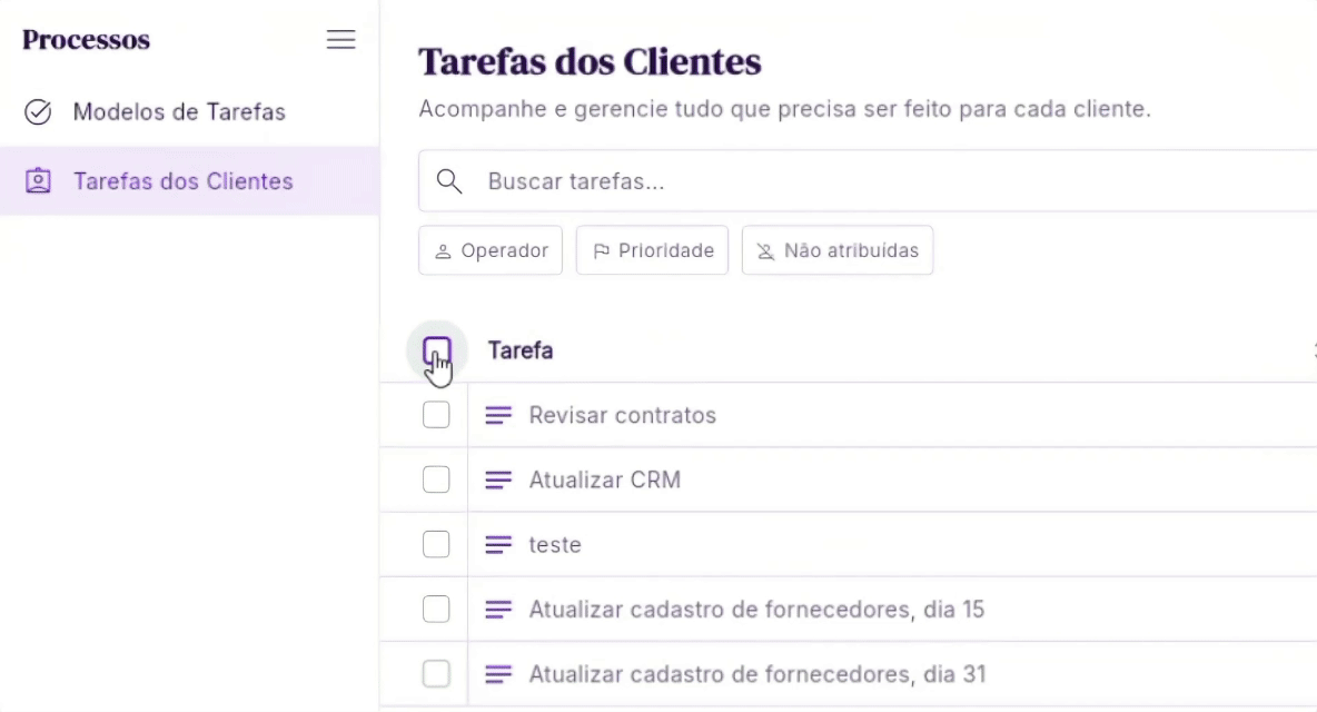 Replique tarefas de um cliente pra outro em segundos ⚡